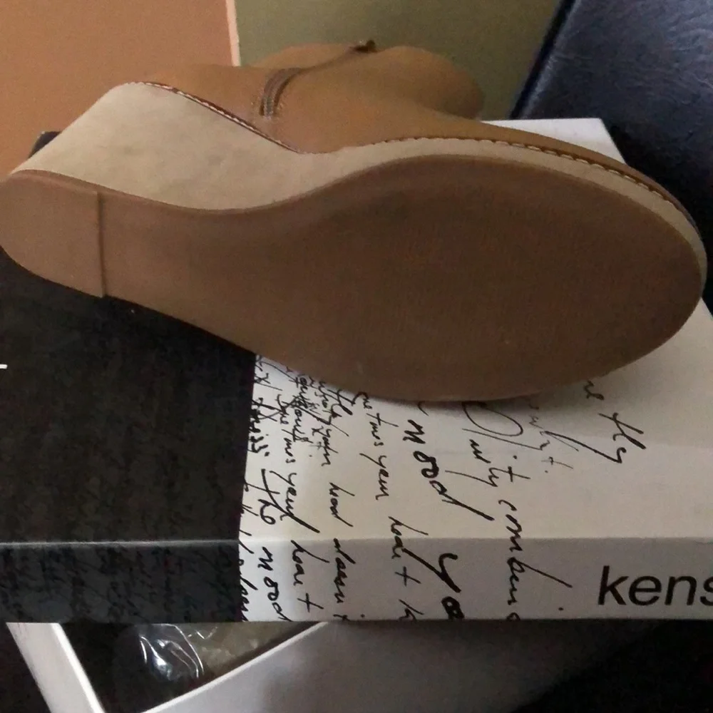 Kensie Hatley Wedge Bootie